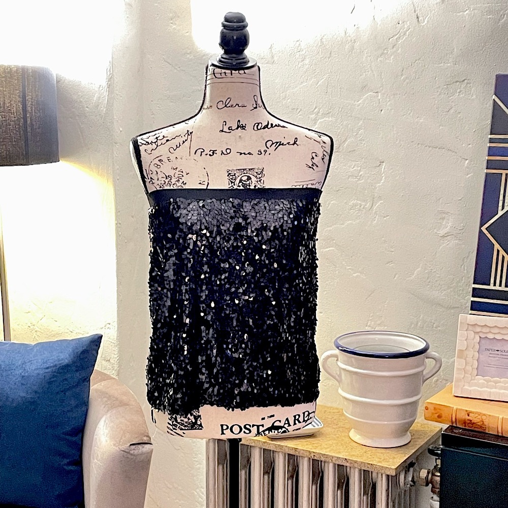 DKNYC Sequin Skirt/Top - Size M